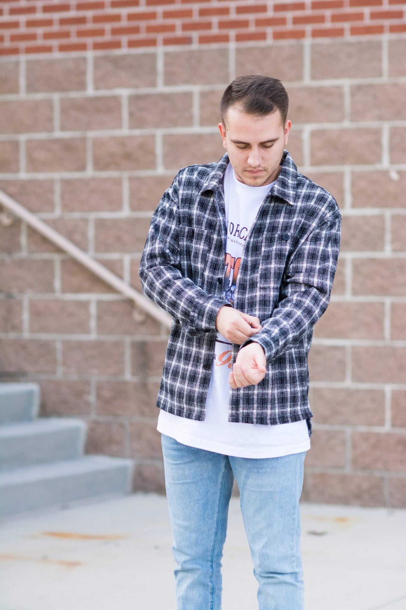 FREMONT PLAID SHACKET KITS BRAND  affordable Womens and Mens trendy online streetwear fashion boutique 