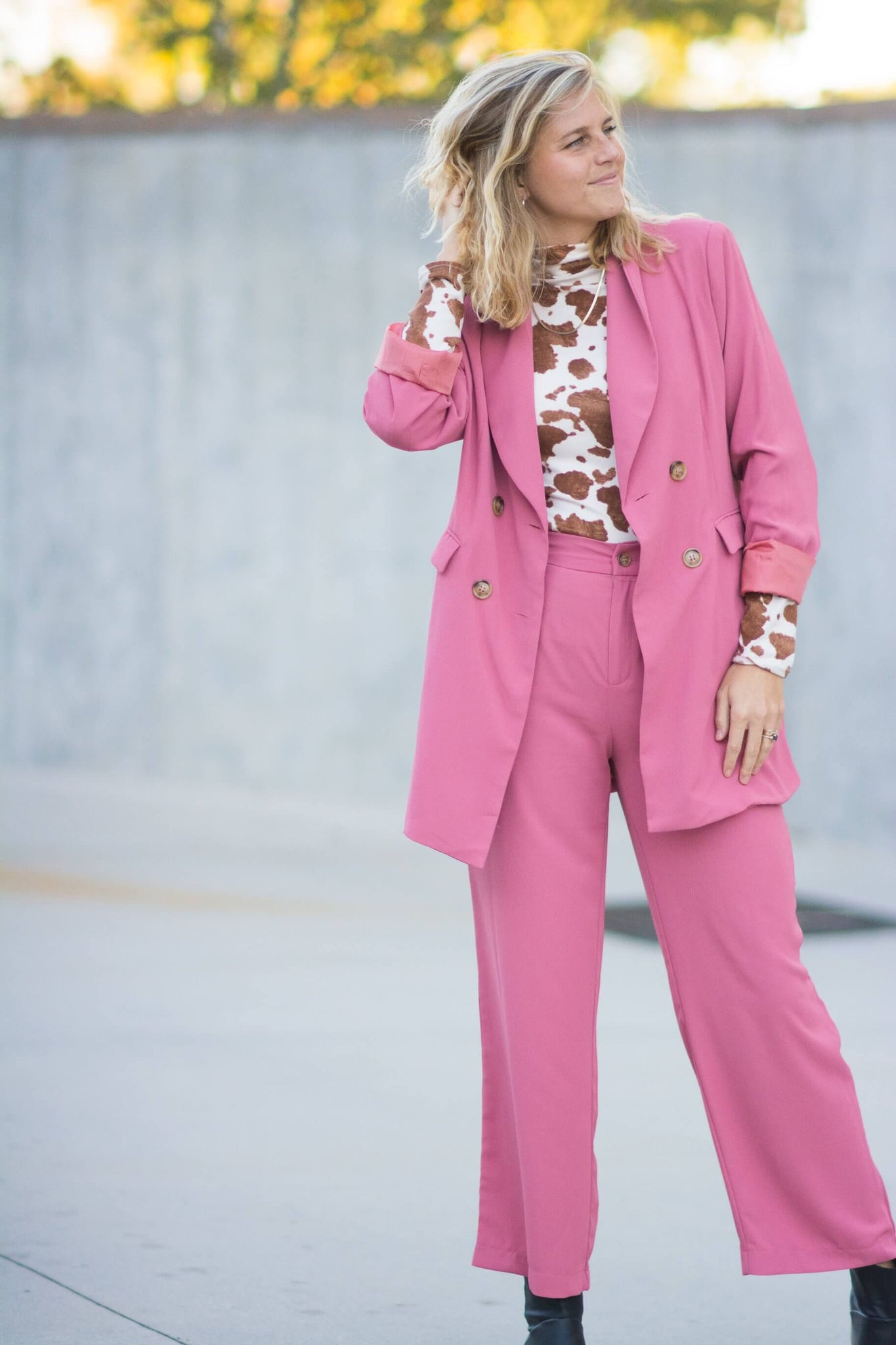 NY WEEKEND PINK SUIT KITS BRAND  affordable Womens and Mens trendy online streetwear fashion boutique 