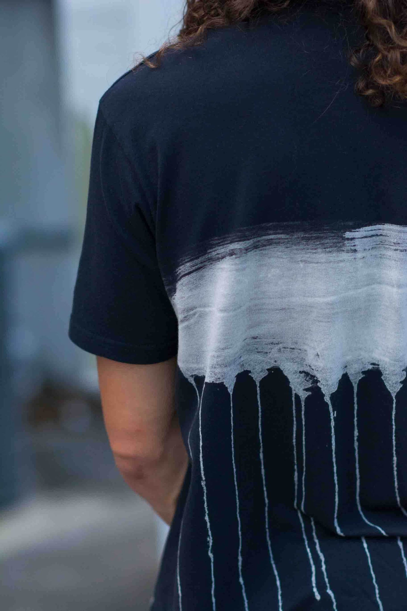 PAINT DRIP GRAPHIC TEE KITS BRAND  affordable Womens and Mens trendy online streetwear fashion boutique 
