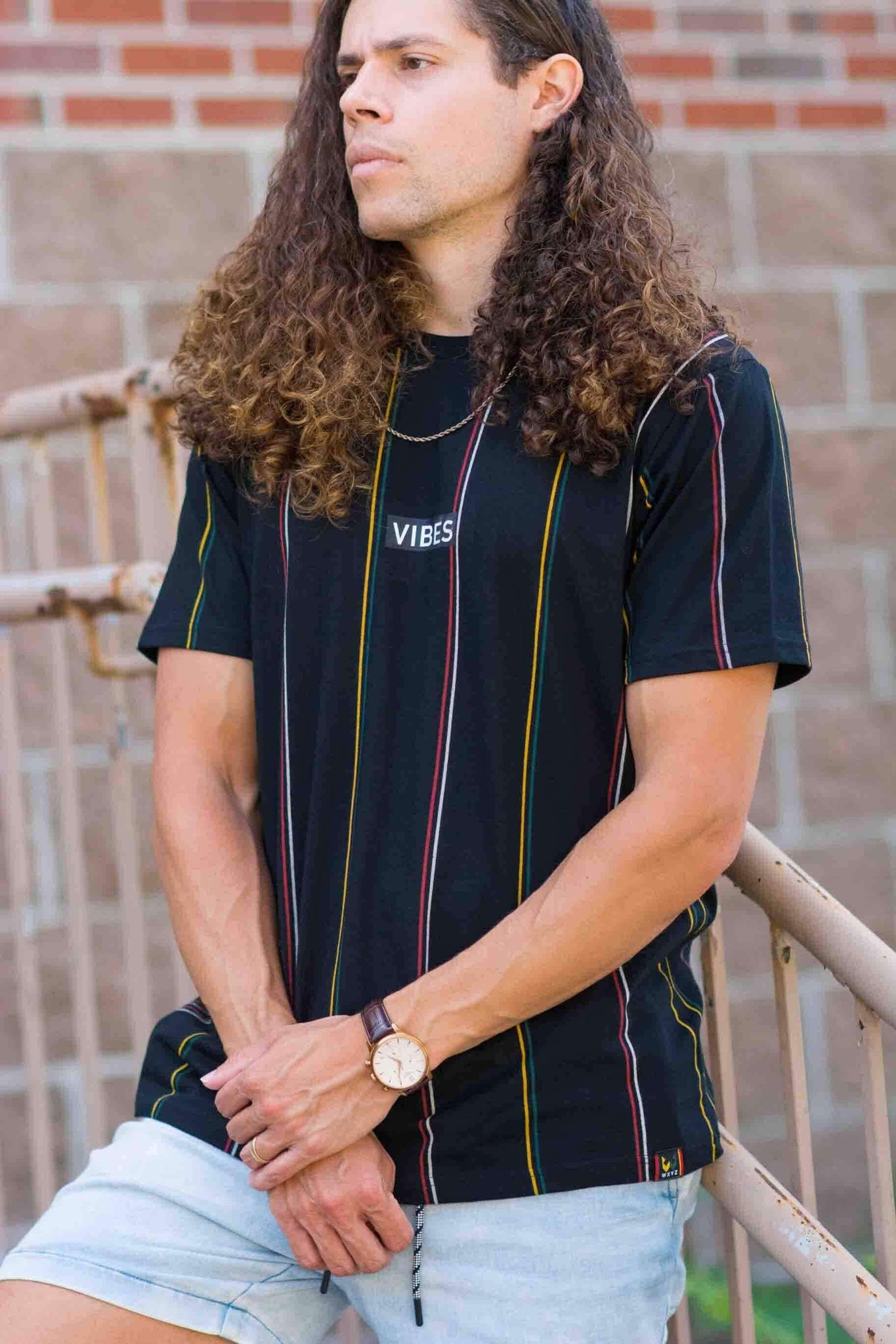 VIBES GRAPHIC TEE IN BLACK KITS BRAND  affordable Womens and Mens trendy online streetwear fashion boutique 