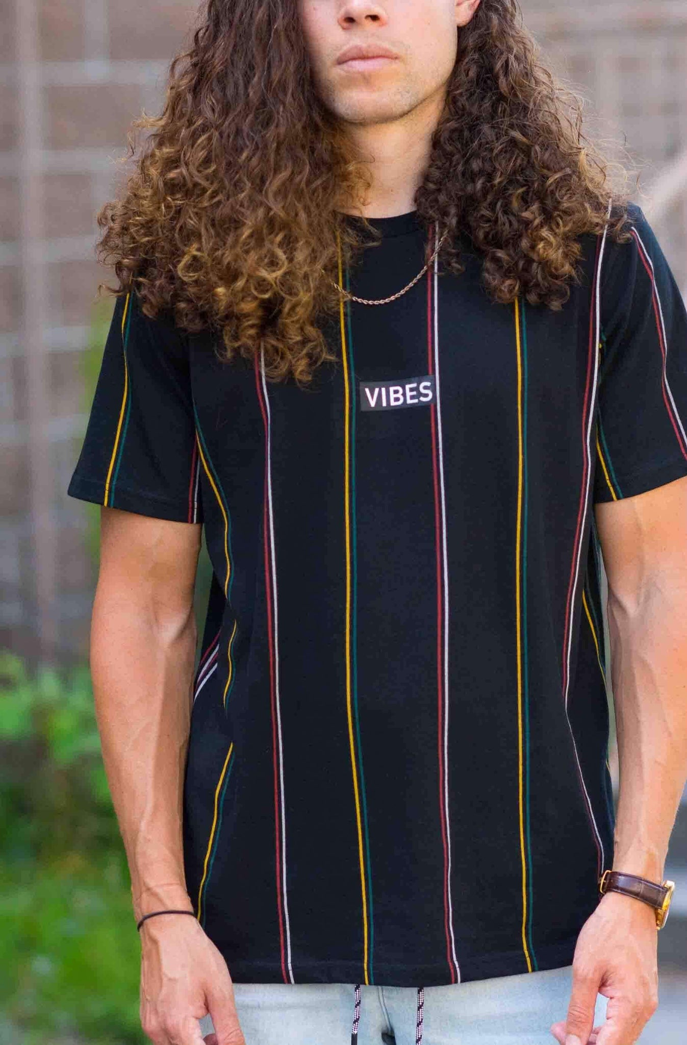 VIBES GRAPHIC TEE IN BLACK KITS BRAND  affordable Womens and Mens trendy online streetwear fashion boutique 