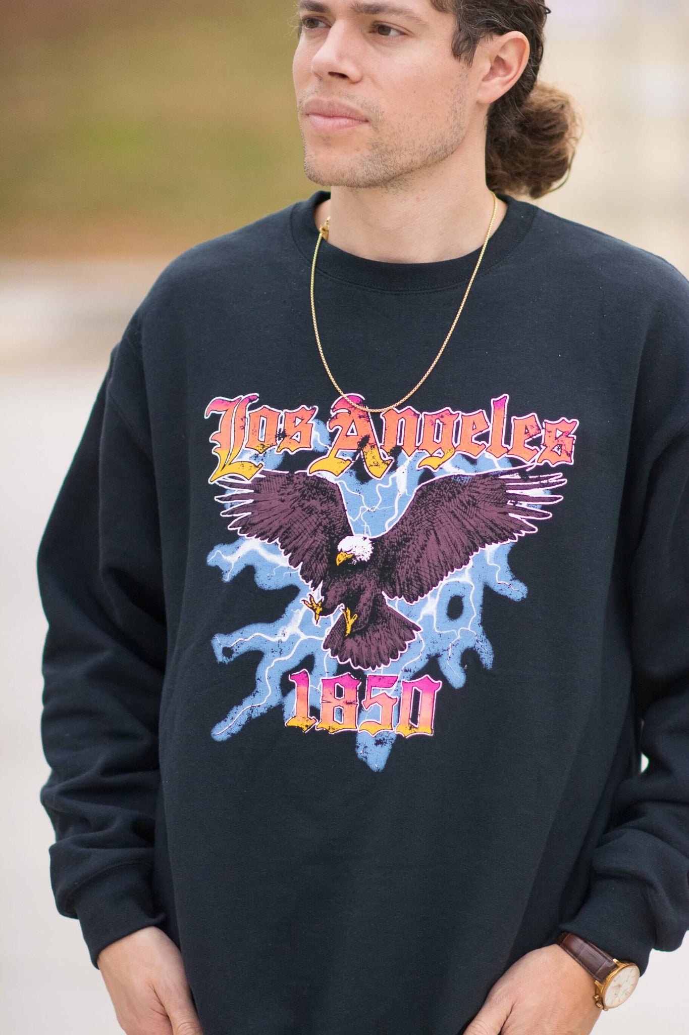 LOS ANGELES GRAPHIC SWEATSHIRT KITS BRAND  affordable Womens and Mens trendy online streetwear fashion boutique 