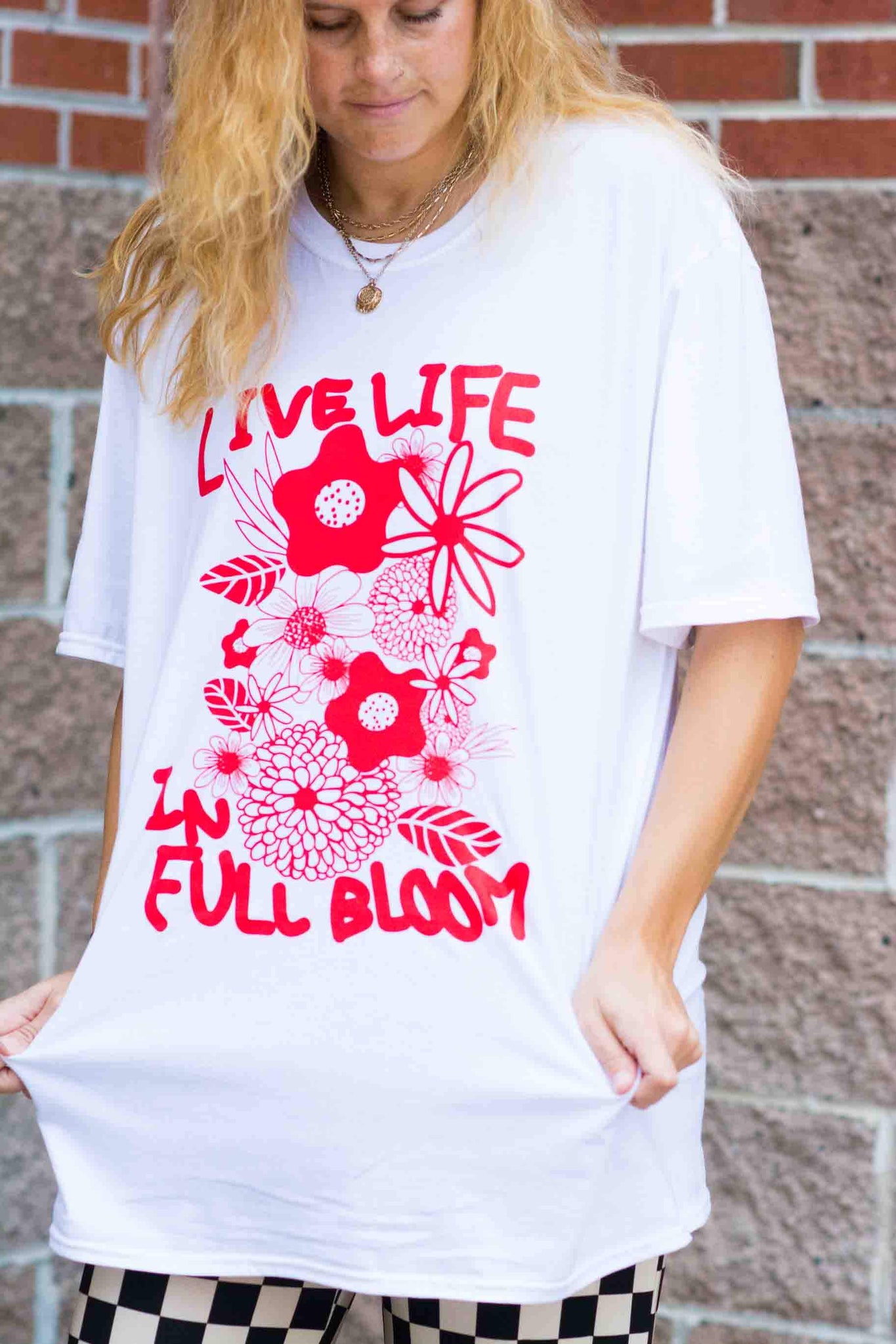 FULL BLOOM GRAPHIC TEE KITS BRAND  affordable Womens and Mens trendy online streetwear fashion boutique 