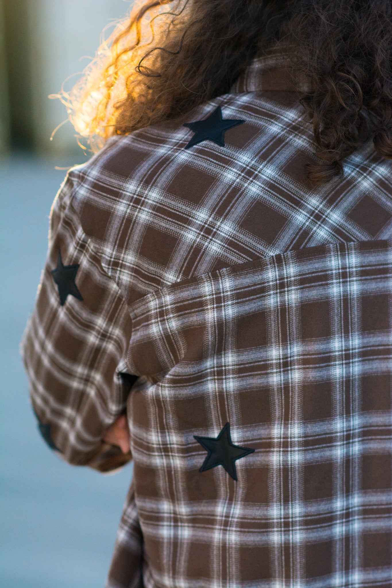 STARGAZER PLAID OVERSHIRT KITS BRAND  affordable Womens and Mens trendy online streetwear fashion boutique 