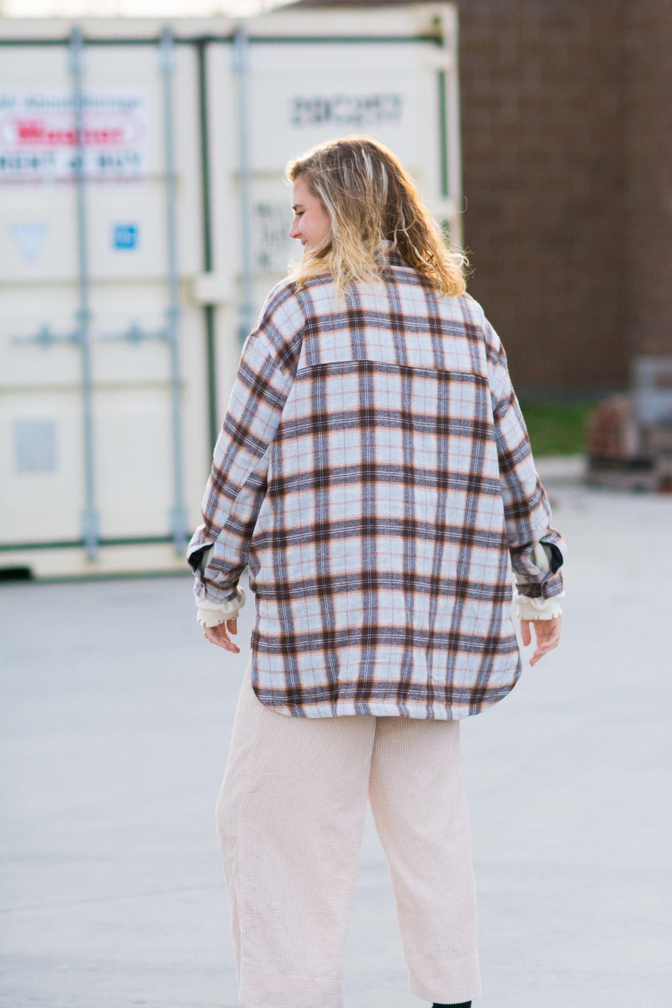 ROAD TRIP OVERSIZED PLAID SHACKET KITS BRAND  affordable Womens and Mens trendy online streetwear fashion boutique 