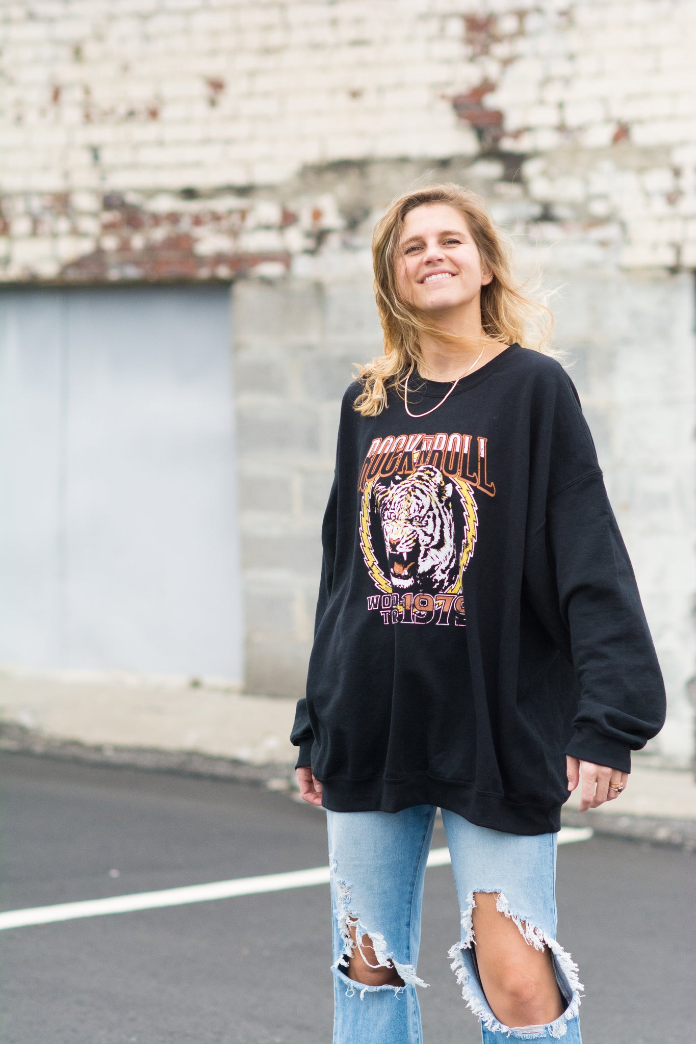 1979 WORLD TOUR GRAPHIC SWEATSHIRT KITS BRAND  affordable Womens and Mens trendy online streetwear fashion boutique 