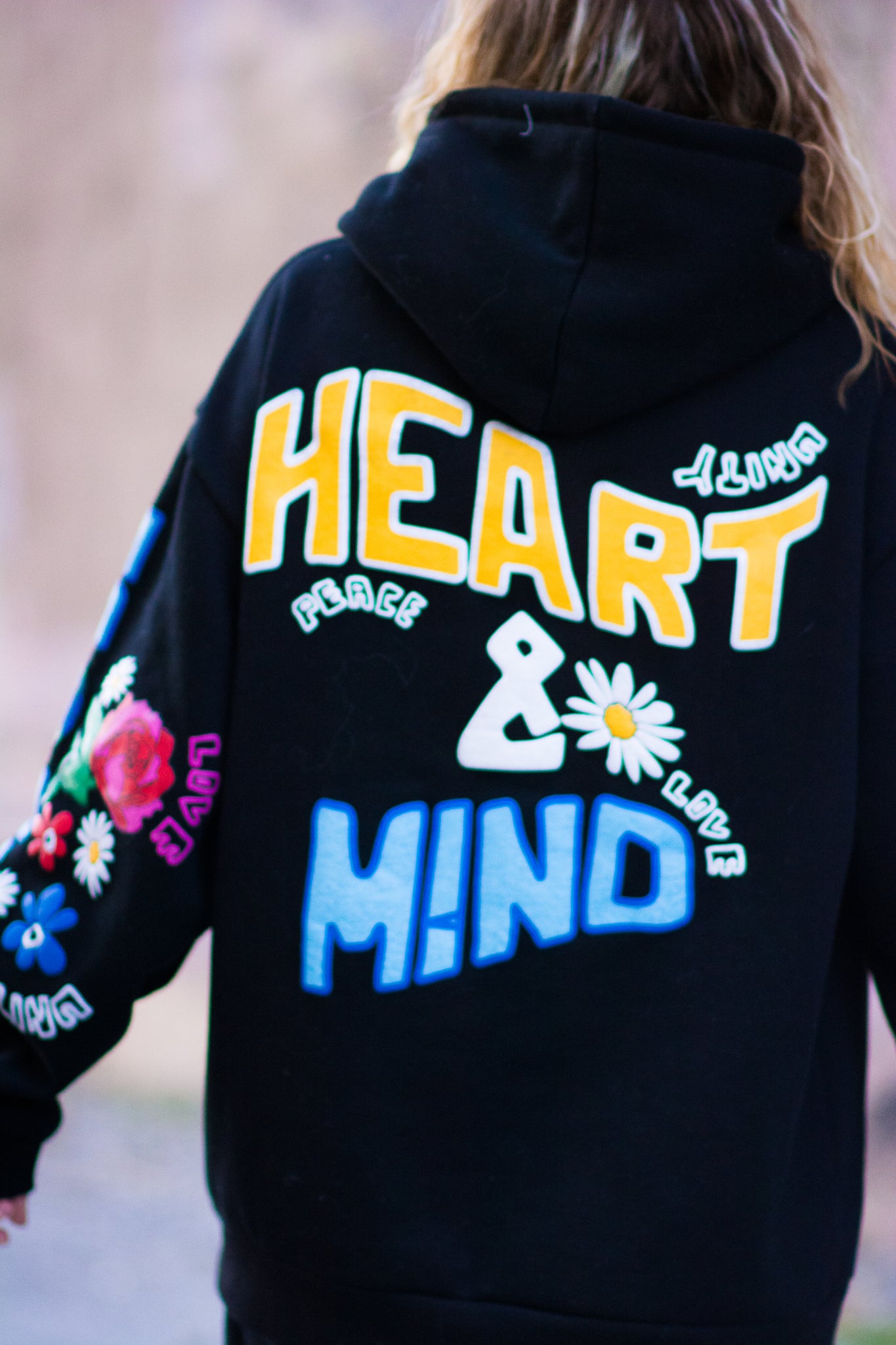 HEART & MIND GRAPHIC HOODIE KITS BRAND  affordable Womens and Mens trendy online streetwear fashion boutique 
