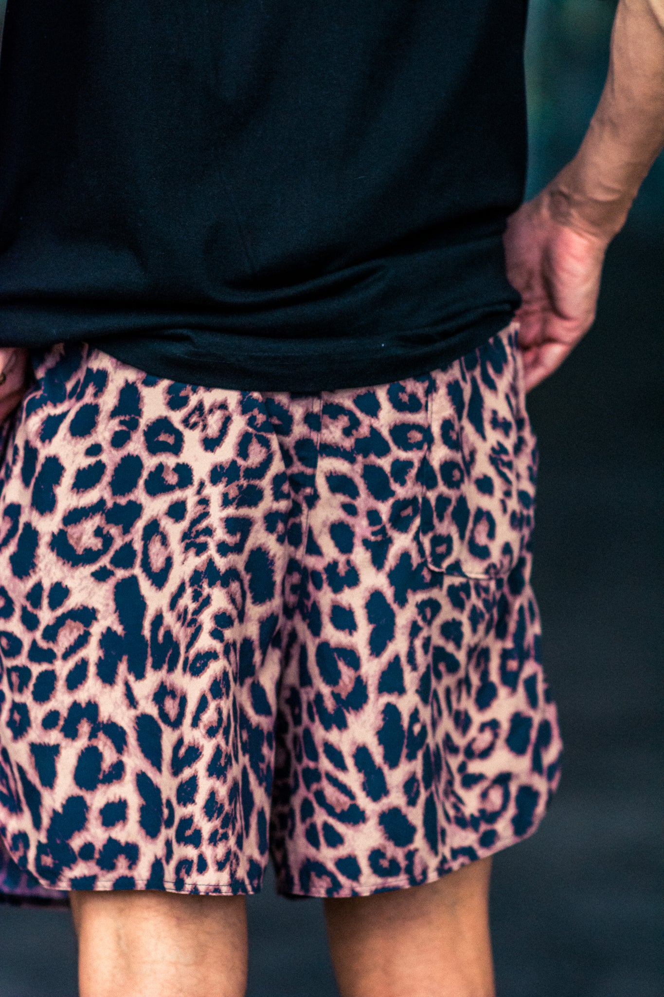 LEOPARD LOVERS LIGHTWEIGHT SHORTS KITS BRAND  affordable Womens and Mens trendy online streetwear fashion boutique 