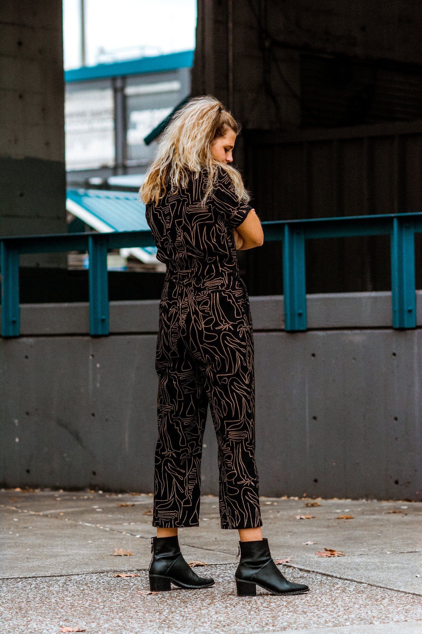 ABSTRACT HAZE DENIM UTILITY SUIT KITS BRAND  affordable Womens and Mens trendy online streetwear fashion boutique 