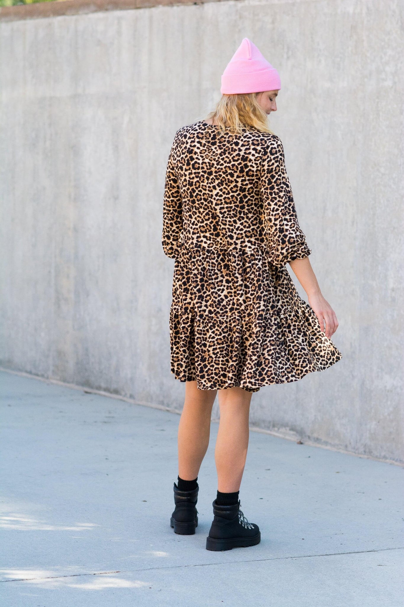 WITH THE BAND LEOPARD DRESS KITS BRAND  affordable Womens and Mens trendy online streetwear fashion boutique 